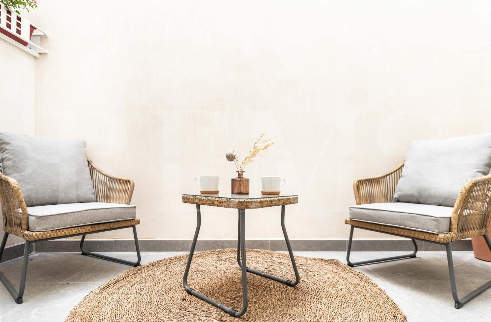 Calm Apartment With Private Patio By Rems Málaga Kültér fotó